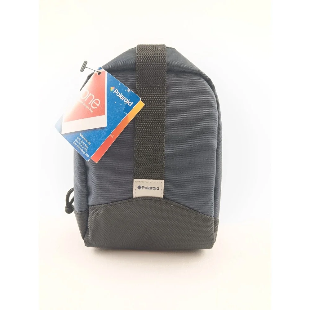 Polaroid One Instant Camera Pouch‎ Case Bag Dark Gray Nylon Zipped